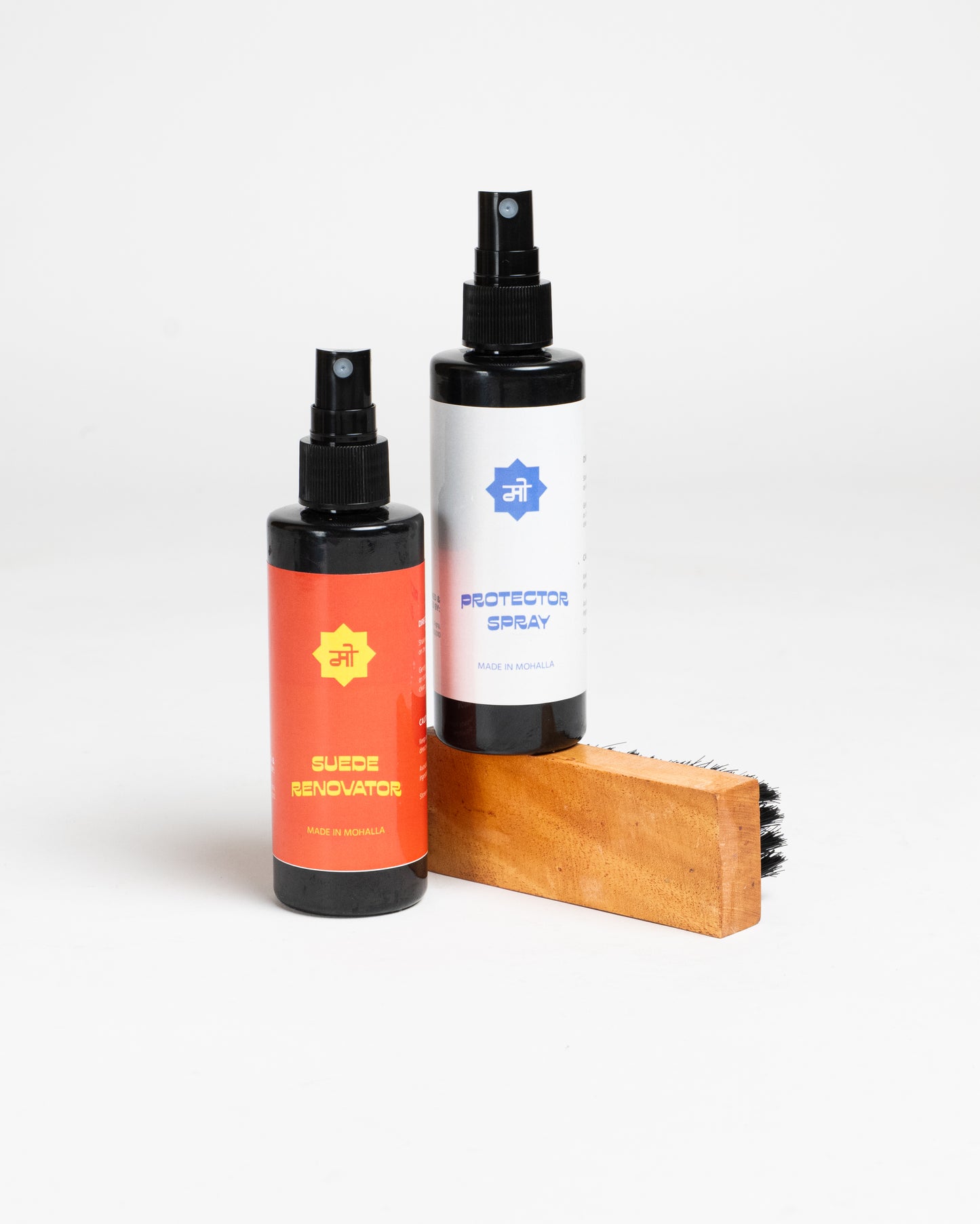 SUEDE JUGAAD KIT - PROTECTION SPRAY, SUEDE RENOVATOR AND BRUSH